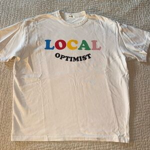Madhappy White Local Optimist Tee